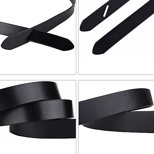 Simple Adult Waist Belt Knotting Design Adult Versatile Waistband PU Waist Belts For Women Teens Belt Replace Parts Thin Belt3