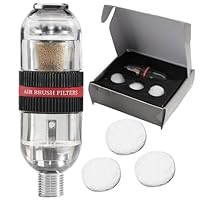 エアブラシ0.2口径セット、タミヤ、クレオス 製ドレンフィルター付き 414WS6Q51YL.jpg_BO30,255,255,
