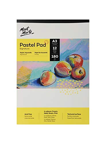 Pastel Pad 180 g. 4 Renk; A3,12 Yaprak