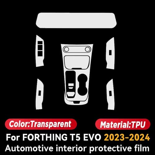 Film TPU tableau de bord Forthing T5 EVO protection écran anti-choc