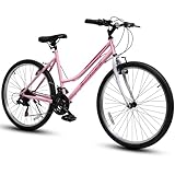 Ecarpat 26 Inch Mountain Bike, 21 Speed Summer Travel,...