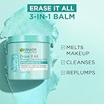 Garnier Erase It All Makeup Cleansing Balm with Hyaluronic Acid, Replumping Facial Cleanser and Makeup Remover, 4.2 Oz - Image 2