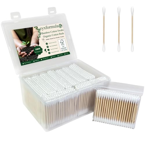 Eyxformula Organic Cotton Swabs (1000 Count)