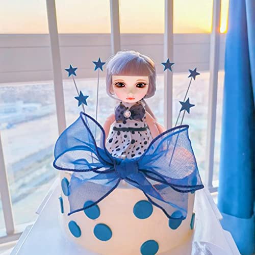 Mujiang 3D Human Face Silicone Molds Doll Hair Fondant Molds For Cake Decorating Chocolate Candy Clay Set Of 4 by Mujiang - Image 5