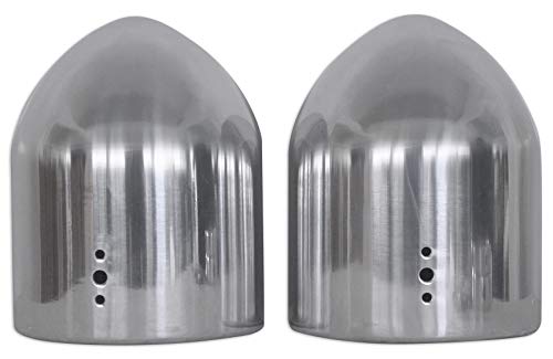 Image of Rockville MAC65S Bundle: (2) Chrome 6.5 inch Aluminum Wakeboard Tower Speaker Enclosures, (2) MAC360C 360 Swivel Tower or Surface Mount Clamps for Wakeboards /MAC Pods, 4-Items