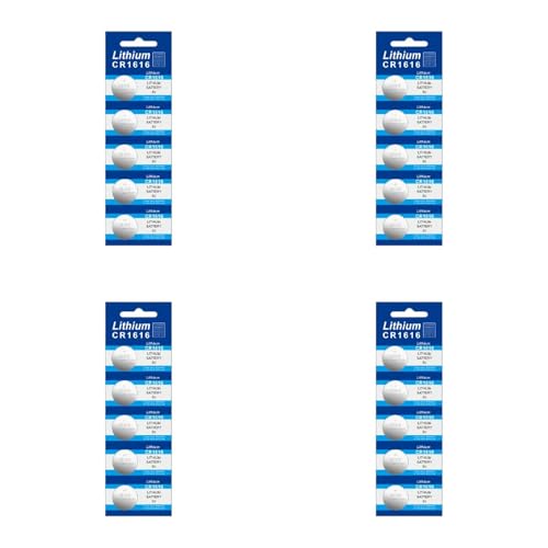 Ddujbtp 5Pieces/10pieces CR1616 Coin Batteries 3V Lithium Power Sources For Electronic Devices Power Supply CR1616 Battery