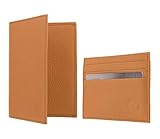 Querformat Timberland TRAVELLER GIFT SET BOX Geldbörse mit Kartenetui Cognac 8226