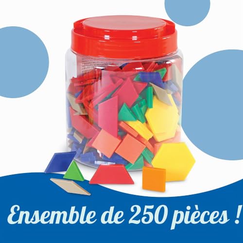 Formes en plastique Learning Resources 0,5 cm jeu éducatif mathématiques - 3