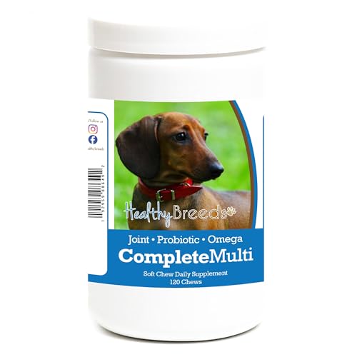 Image of Healthy Breeds Dachshund All In One Multivitamin Soft Chew 120 Count