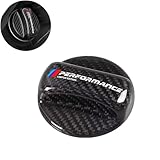 Gas Cap Cover for BMW, Upgraded Carbon Fibre Fuel Tank Cap, Gas Cap for BMW Accessories 3 4 5 6 X3 X5 X7 E90 E92 F10 F20 F30 E60 G30 320i 323i (1Pcs Style A Black)