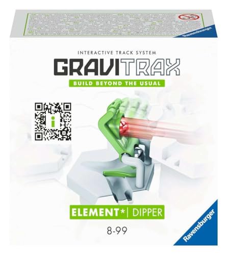 Ravensburger GraviTrax Element Dipper 22430 Extension pour Votre Piste à Billes et Jouet de Construction à partir de 8 Ans Gris