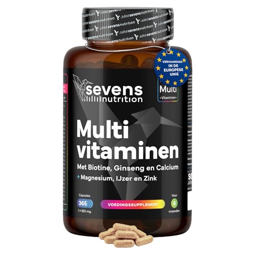 Multivitaminen en mineralen met magnesium en ginseng