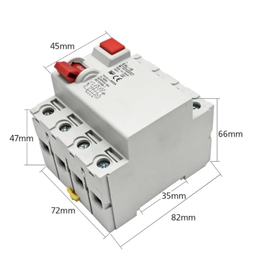 Disjoncteur différentiel 4P 32A Type A 30mA pour tableau électrique - 2