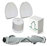 2+1 NV400 Filter Kit + Brushroll Compatible with Shark Rotator Professional with XL Reach NV400 NV401 NV402. Includes 1 Roller Brush - 1 HEPA Filter - 2 Foam & 2 Felt Filters, # 's XHF400 & XFF400