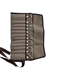 Bull Tools BT 18-705 Dockyard 12 Pocket Wood Working & Carving Tool Storage & Organizer Heavy Weight...