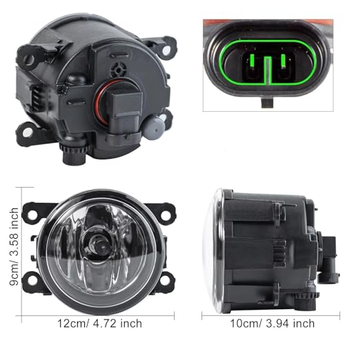 Phares antibrouillard C3 Hatchback 2005 2006 2007 2008 2009 2010 4F9Z15200AA - 2
