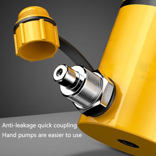 Cylinder hydrauliczny Du z pompką ręczną, automatyczne zwijanie do podnoszenia ładunków na statkach, warkocze konstruują konie i maszyny