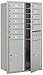 Salsbury Industries 3713D-12AFP 4C Horizontal Mailbox, Aluminum