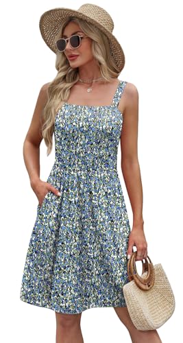 WIHOLL Summer Dresses for Women 2025 Curvy Fahion Floral Sundresses Beach Vacation Clothes3