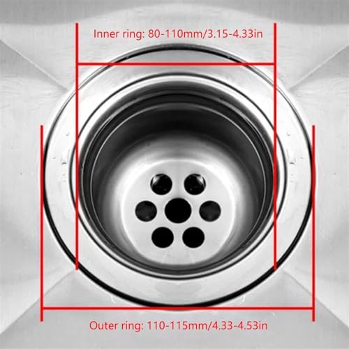 Colador de filtro de acero inoxidable para fregadero miniatura 2