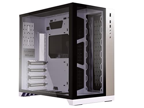 Lian Li PC-O11DW 011 DYNAMIC White with Radiator Anti-Sag Bracket (GB002) Gaming Computer Case - O11DW-GB002