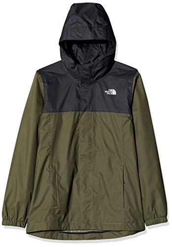 The North Face Boy's Resolve Reflective Jacket - New Taupe Green - XXS