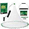 American Pro Cast Net - 3/8 Mesh With Real Lead Weights - 4ft To 12ft Sizes