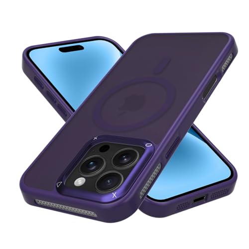 MIIFUBOO iPhone 16 Pro Max MagSafeΉ P[XmċzfUCnϏՌ M ACtH 16 Pro Max X}zP[X 炳G CX[dΉ Yی  wh~ ԍڃz_[Ή phone1