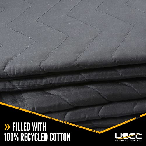Us Cargo Control 96"X80" Extra Large Sound Dampening Blanket With Grommets, Machine Washable, 12 Pounds #TOP2