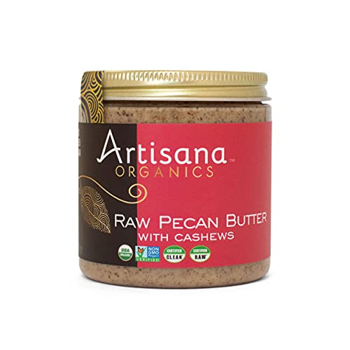 Artisana Organics Raw Pecan Butter with Cashews - No Sugar