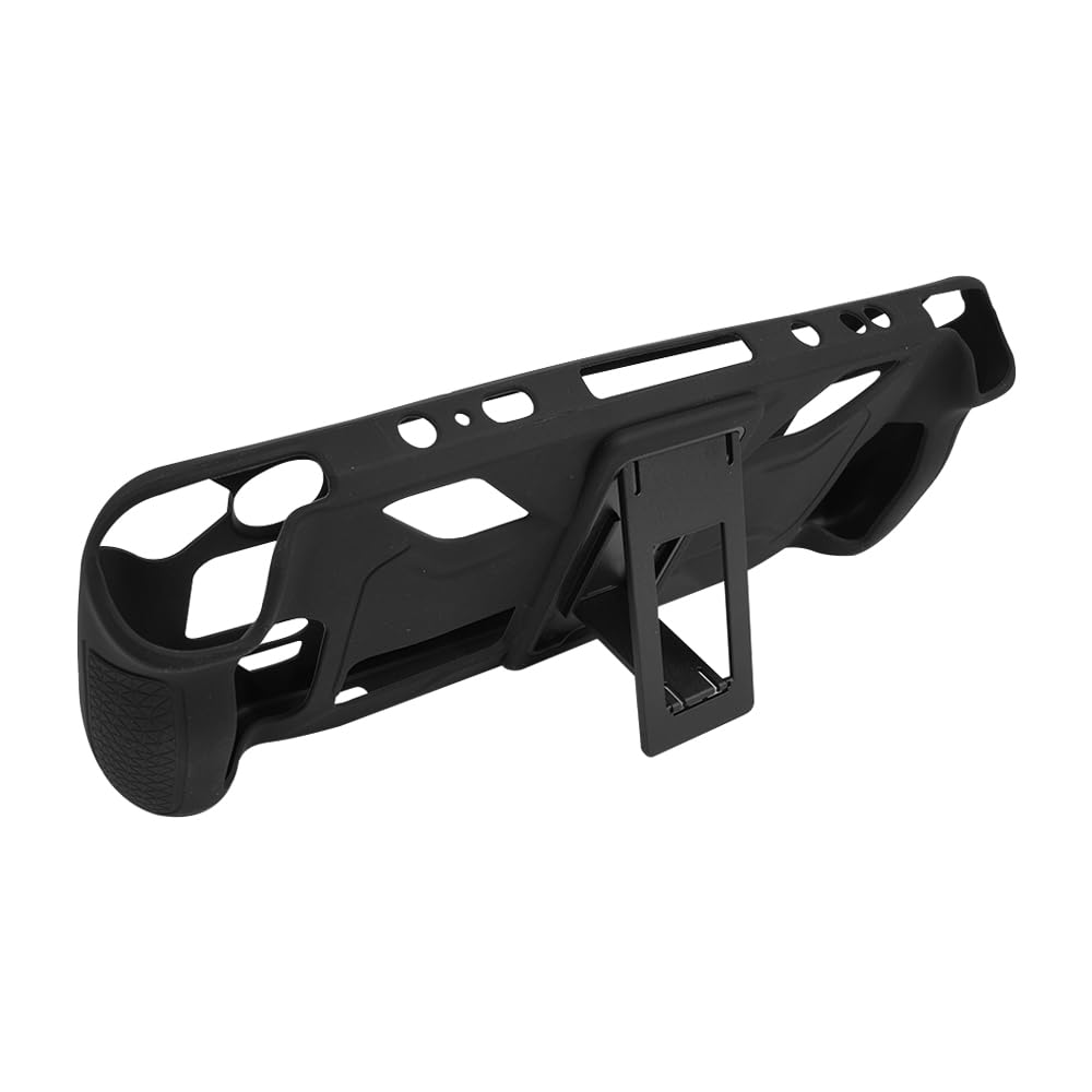 Custodia in Silicone per Steam Deck Host con Supporto, Custodia Protettiva in Silicone a Copertura Totale per palmare, Accessori per apparecchiature di Gioco