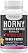 Male & Female Performance Booster with Horny Goat Weed Extract, Maca, Ginseng. Helps Enhance Drive, Desire, Youthful Energy, Stamina, Endurance, Mood and Intimacy - 60 Caps