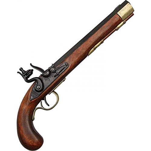 Amazon.co.jp: 模造銃（装飾品） 1136L ケンタッキーピストル ゴールド