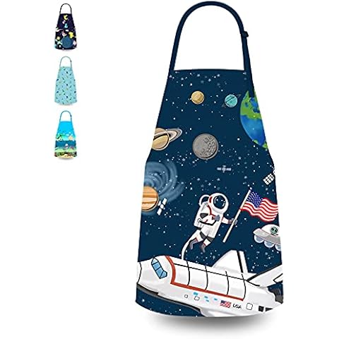DEABOLAR Kids Apron for Girls Boys Cover