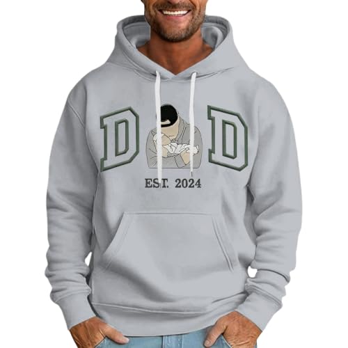 Sudaderas hombres con capucha y bolsillos: sudadera informal gris ashi verano talla XXXXL 1
