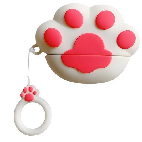 Funda para AirPods Pro/Pro 2, Funda Airpods Pro 2 Silicona Suave con Anilla para Llavero - Diseño Antigolpes con Motivo de Cariñoso Dibujo Animado, Estuche de Carga de Auriculares Inalámbricos