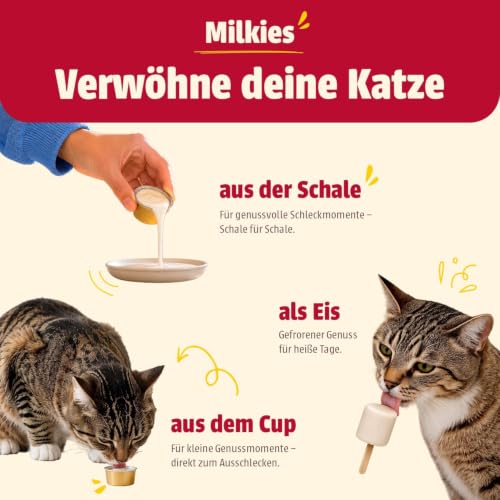 animonda Milkies Katzensnack Milch Cups Variety Mixpack (15x4 Cups à 15 g) – Ansicht 2