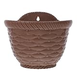 Support pour pot de fleurs : en plastique, ce support suspendu pour pot de fleurs est moderne et durable, idéal pour décorer un pot de fleurs