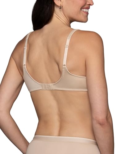Image of Vanity Fair Women's Perfect T-Shirt Bra, Body Shine Full Coverage, Lightly Lined Cups up to DD