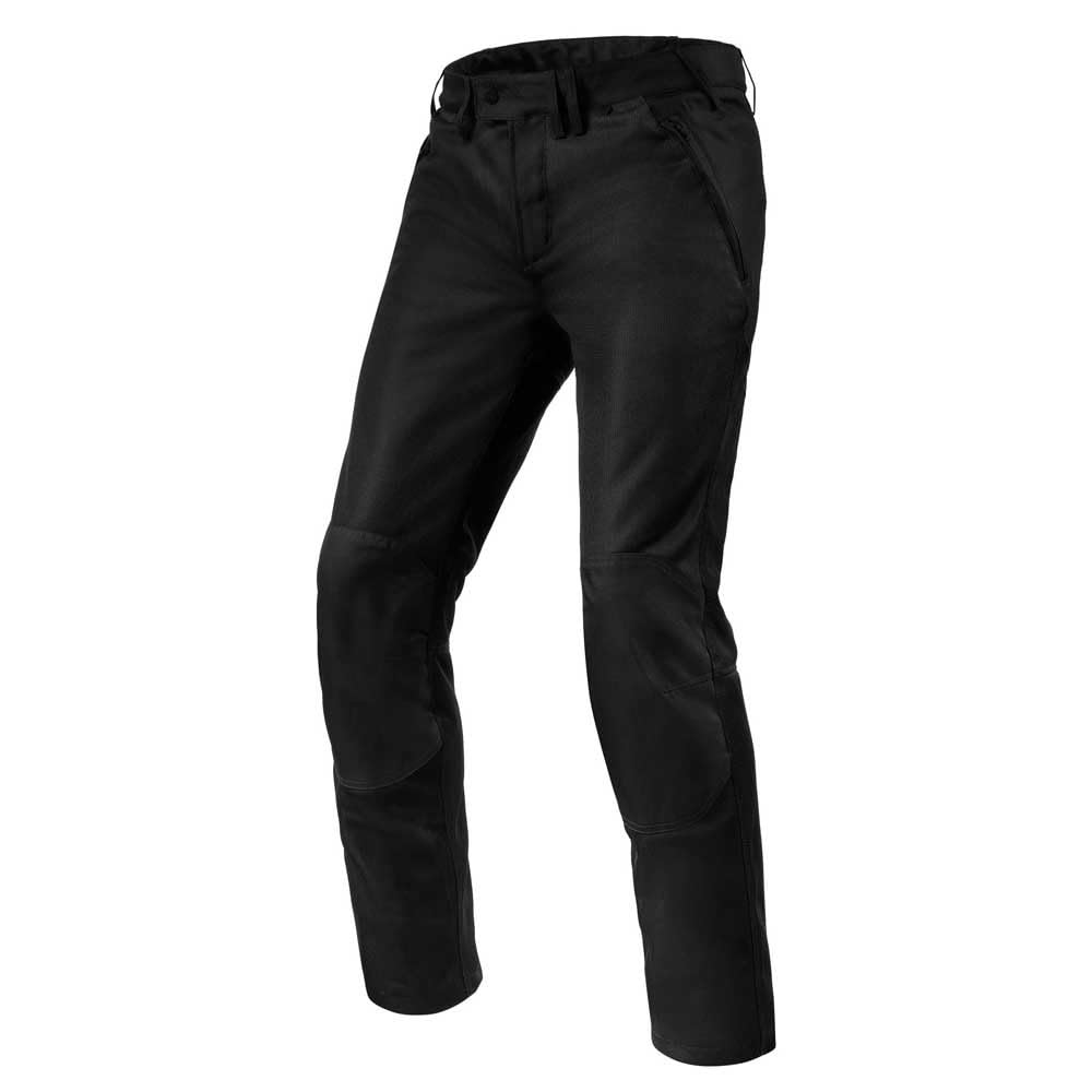REV'IT! Revit Eclipse 2 Pantaloni tessili da moto, nero, Long S