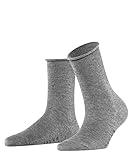 FALKE Damen Socken Active Breeze W So Lyocell einfarbig 1 Paar, Grau Light Grey Melange 3216, 39-42