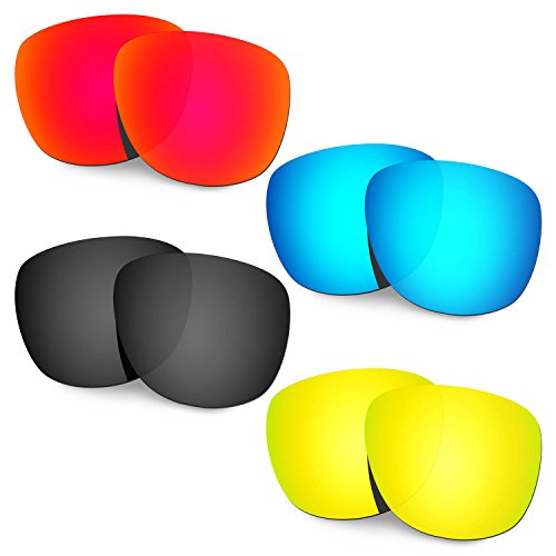 Lentille pour Oakley Trillbe X : verre de rechange renforcé rouge