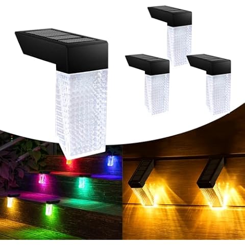 Lot de 4 lampes solaires TOTHDATE Cover