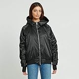 Negro adidas Bomber Jacket Chaqueta, Mujer, Negro, 38