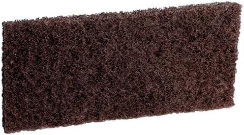 3M Doodlebug Brown Scrub 'N Strip Pad 8541, 4.625 in x 10 in (20 count)