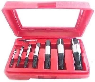 ARC-POWER 8 pc Jumbo Screw Extractors Set Easy Outs Broken Bolt Stud Remover 5/32"- 15/16"