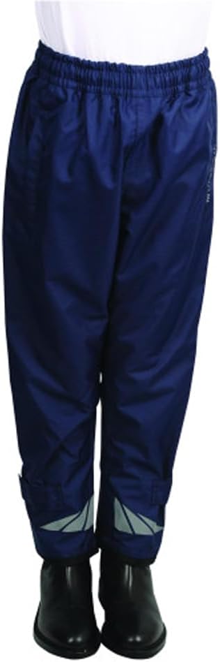 Hy Childrens/Kids Waterproof Trousers (12-14 Years) (Navy)
