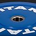 Titan Fitness 230 LB Set Economy Olympic Bumper Plates, Color-Coded by IWF Standards, Low Bounce Rubber with Steel Insert, Weightlifting and Strength Training, Barbell Weight Set