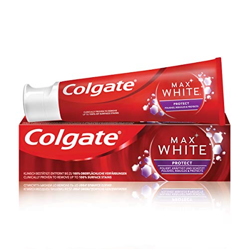 6 mejores pastas de dientes según la OCU 33 COLGATE Colgate Pasta De Dientes Max White Protect 75 ml