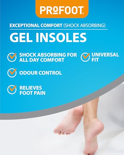 Plantillas ProFoot Ultra Gel para mujer talla 6-10 miniatura 2